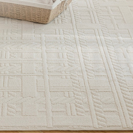 Classic Scandinavian 3D design Wilton woven carpet (Waterproof Carpet-33) 