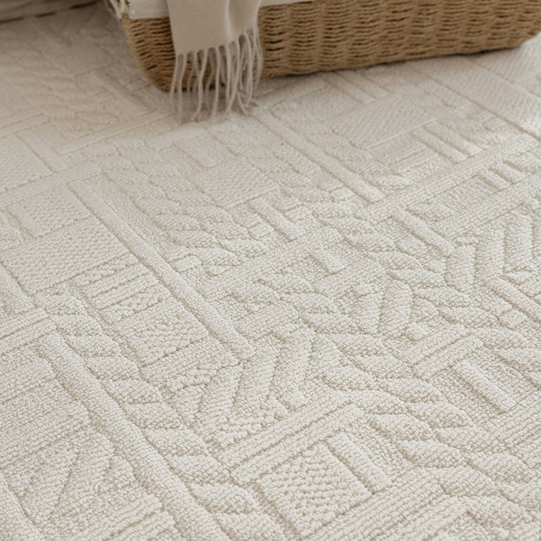 Classic Scandinavian 3D design Wilton woven carpet (Waterproof Carpet-33) 