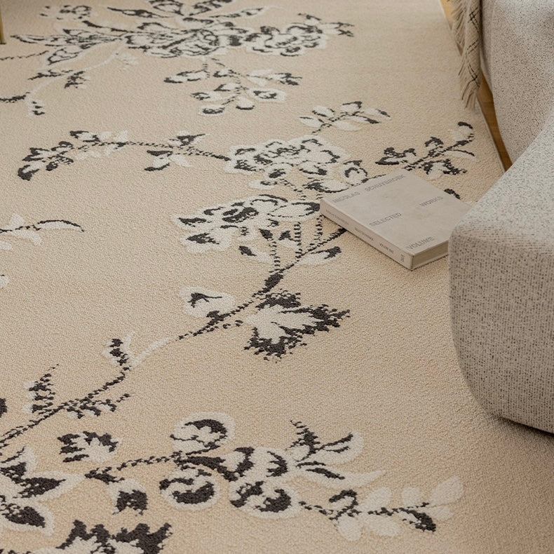 Classic Scandinavian 3D design Wilton woven carpet (Waterproof Carpet-49) 