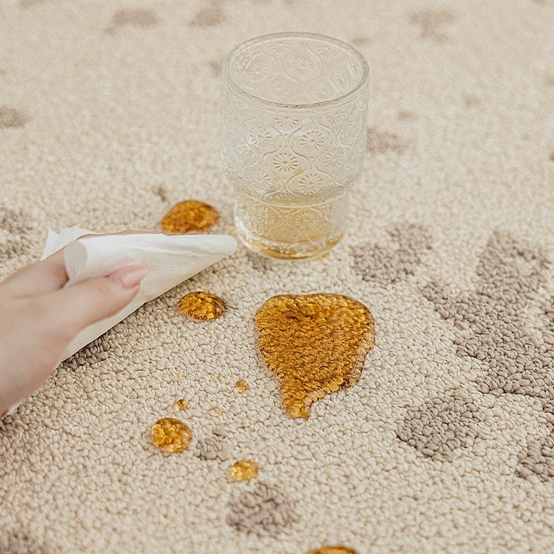 Classic Scandinavian 3D design Wilton woven carpet (Waterproof Carpet-25) 