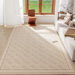 Classic Scandinavian 3D design Wilton woven carpet (Waterproof Carpet-30)