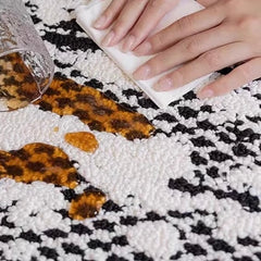 Classic Scandinavian 3D design Wilton woven carpet (Waterproof Carpet-28) 