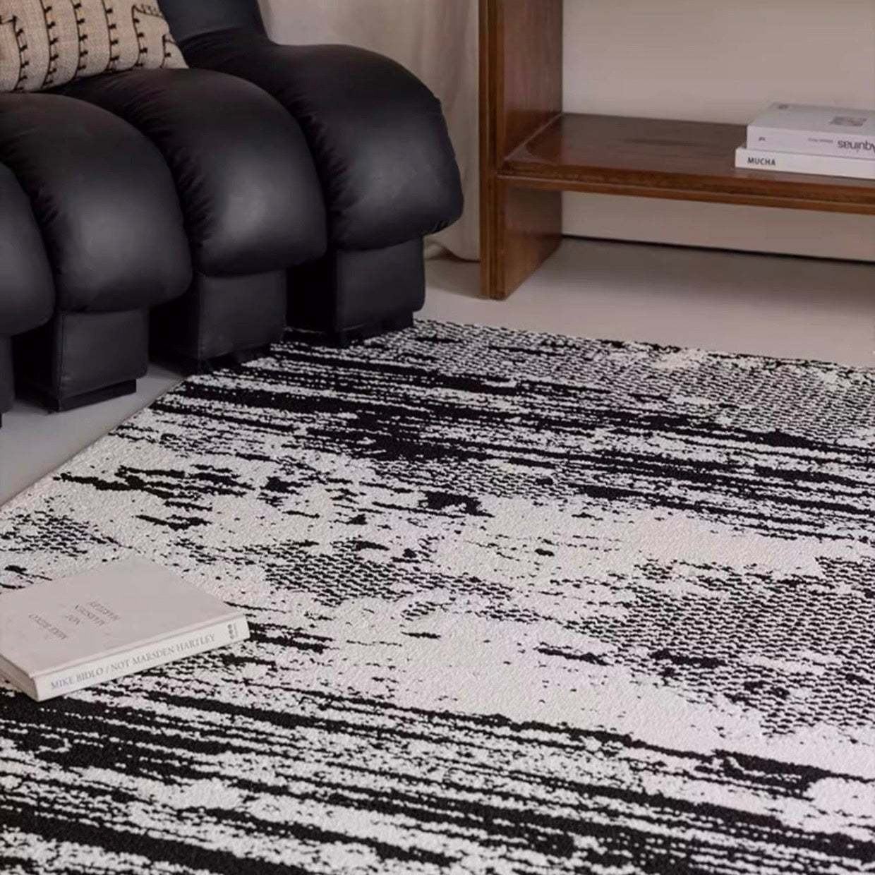 Classic Scandinavian 3D design Wilton woven carpet (Waterproof Carpet-28) 