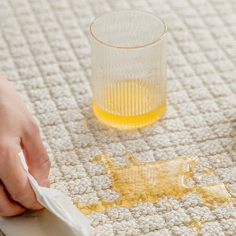 Classic Scandinavian 3D design Wilton woven carpet (Waterproof Carpet-07) 