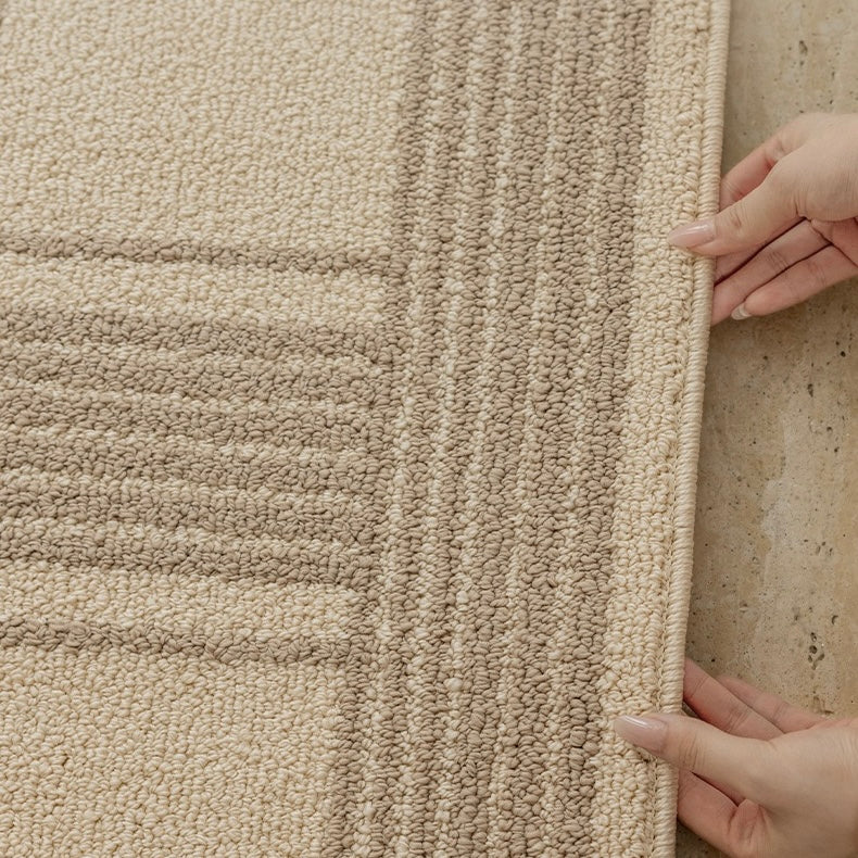 Classic Scandinavian 3D design Wilton woven carpet (Waterproof Carpet-16) 