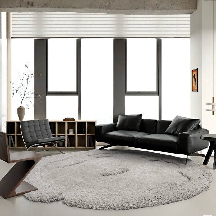 Classic Scandinavian 3D design Wilton woven carpet (Hilltop) 