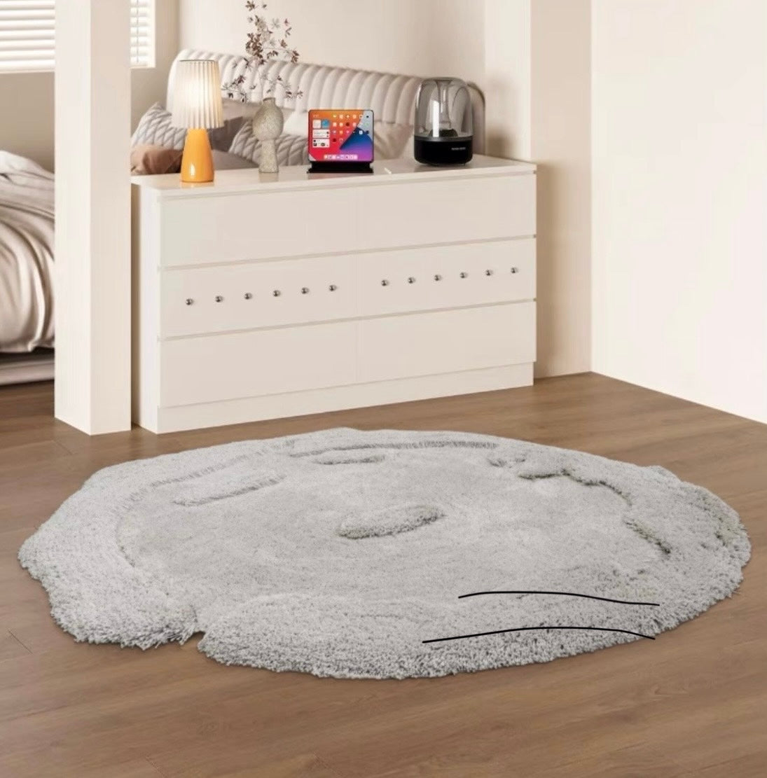 Classic Scandinavian 3D design Wilton woven carpet (Hilltop) 
