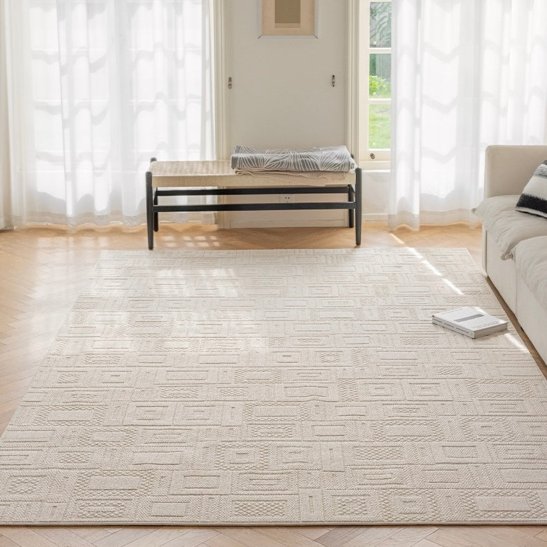 Classic Scandinavian 3D design Wilton woven carpet (Waterproof Carpet-39) 