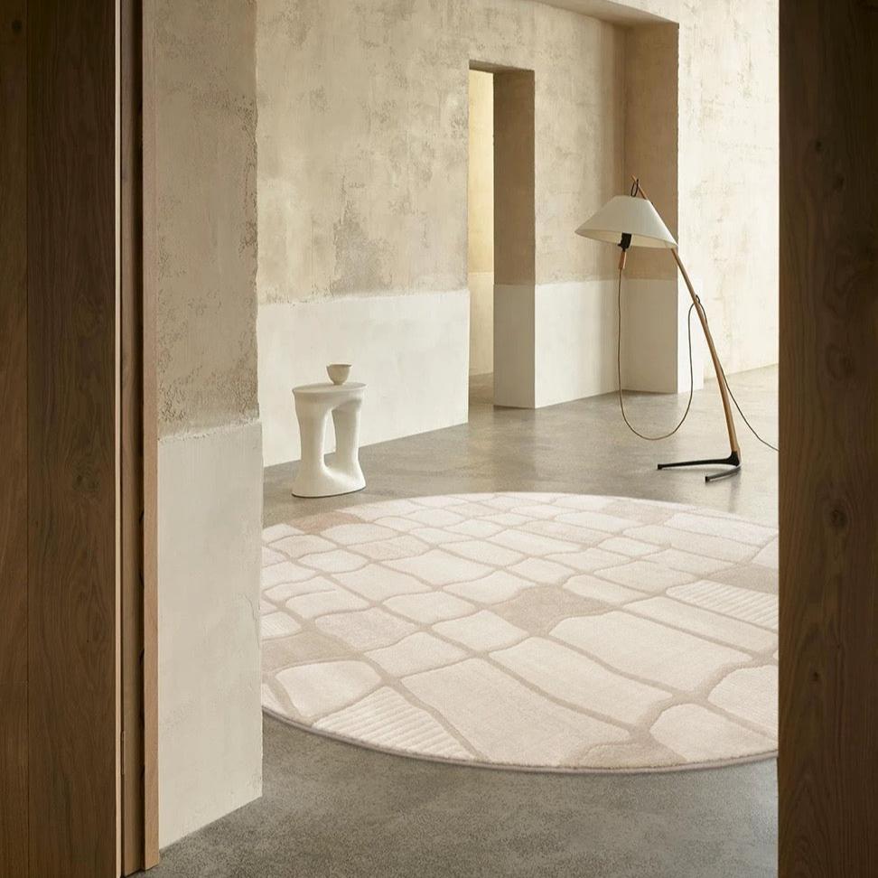 Classic Nordic 3D design Wilton woven carpet (KA) 