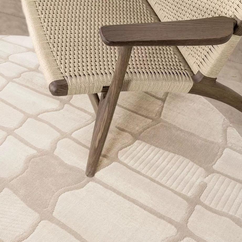 Classic Nordic 3D design Wilton woven carpet (KA) 