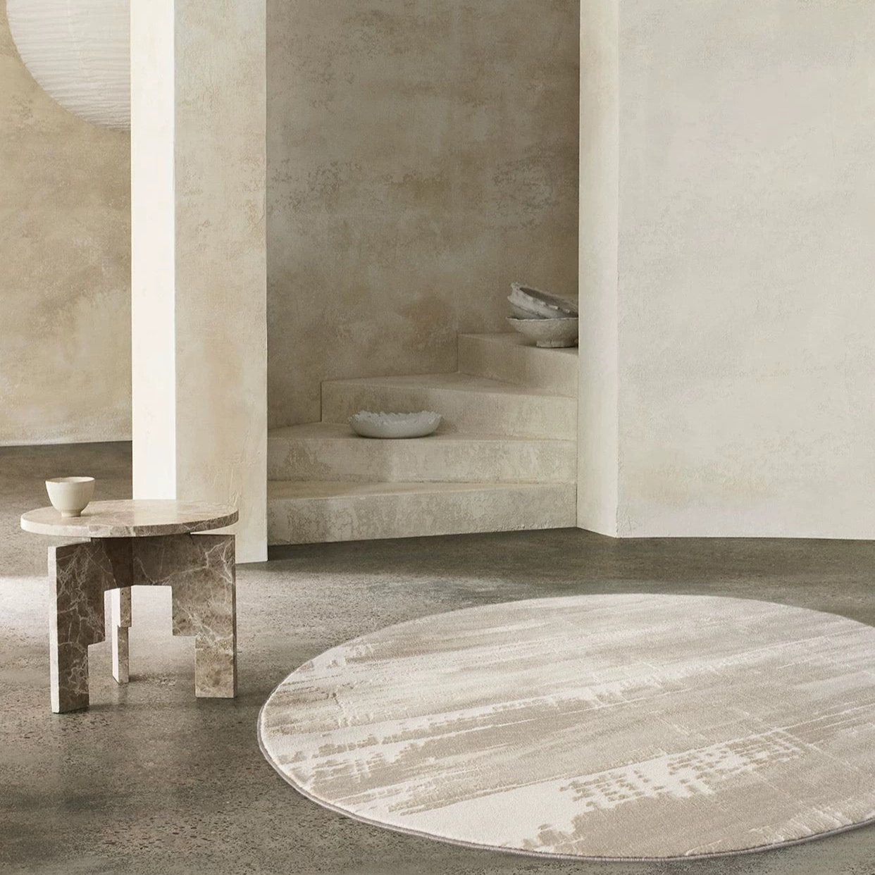 Classic Nordic 3D design Wilton woven carpet (KA) 