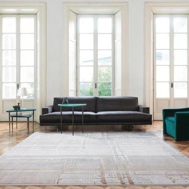 Classic Nordic 3D design Wilton woven carpet (brs) 