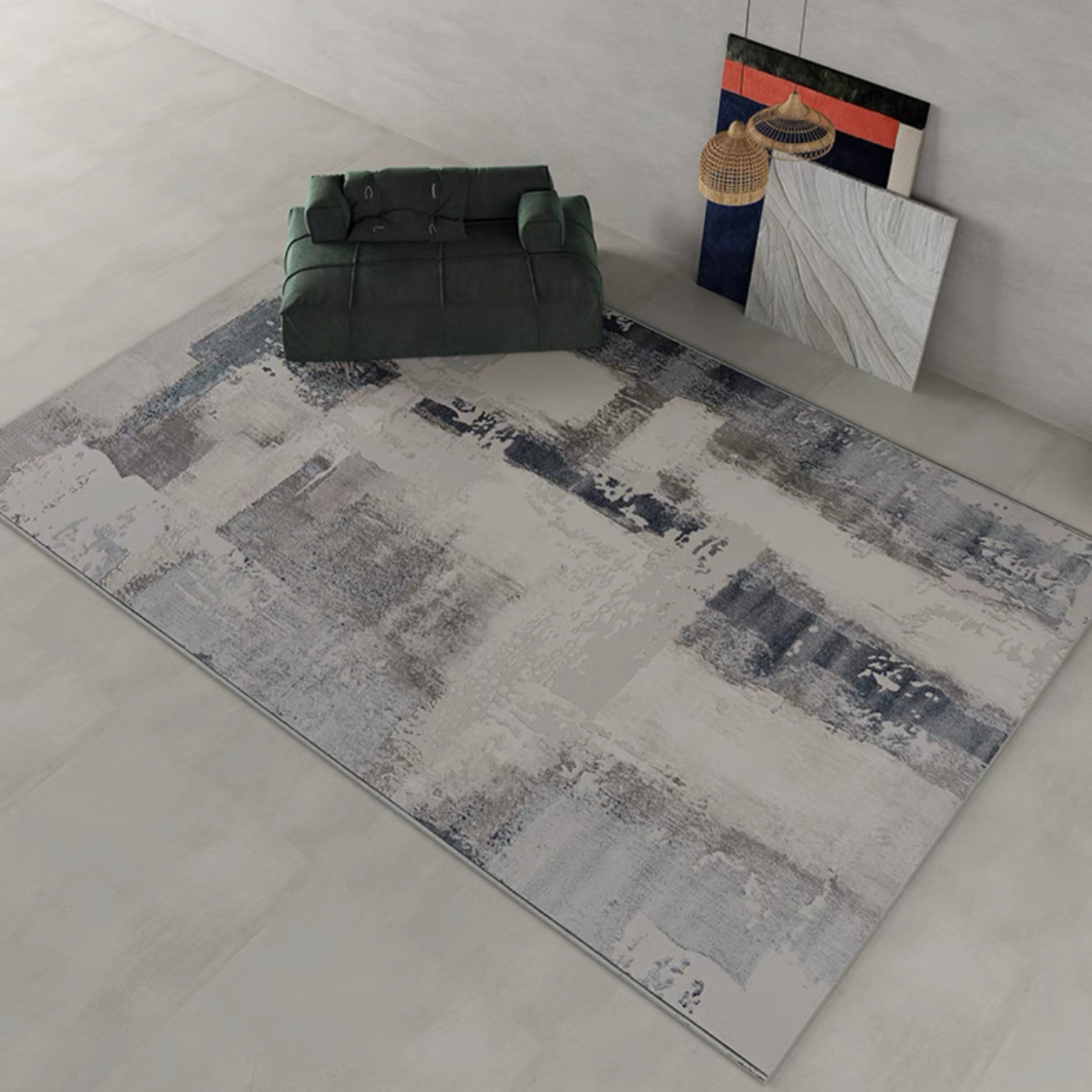 Classic Scandinavian 3D design Wilton woven carpet (kris) 