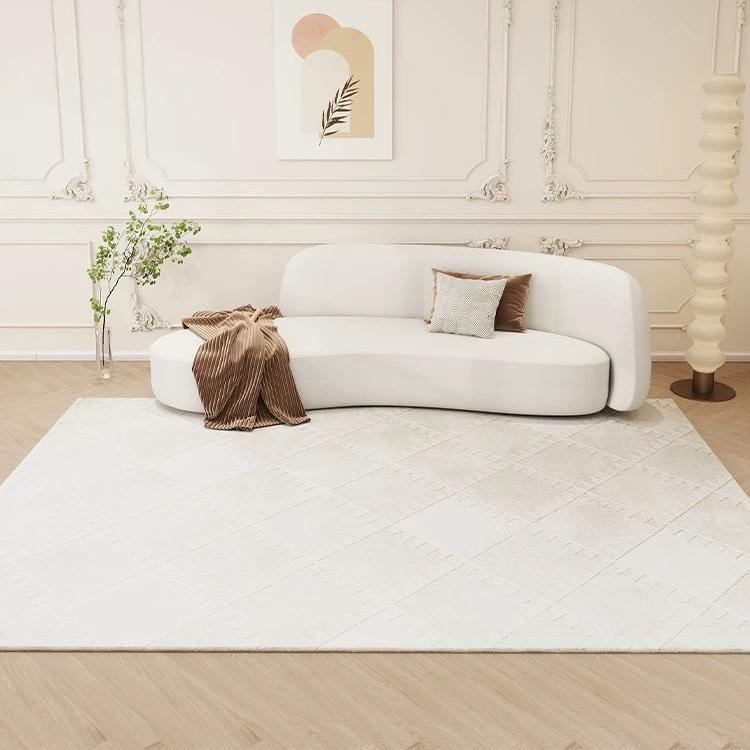 Classic Scandinavian 3D design Wilton woven carpet (Autumn Moon) 