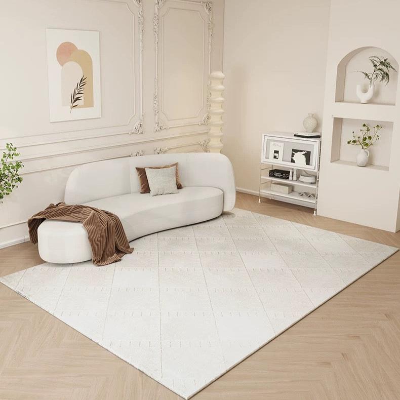 Classic Scandinavian 3D design Wilton woven carpet (Autumn Moon) 