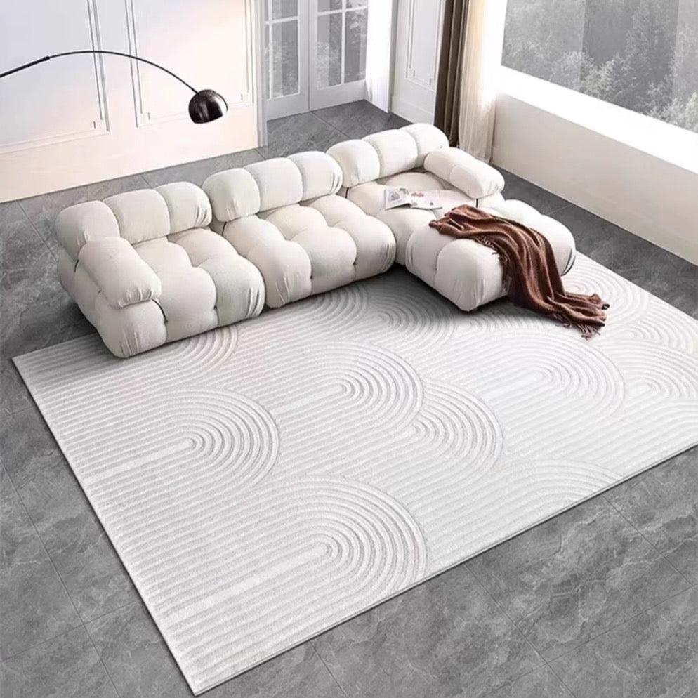 Classic Nordic 3D design Wilton woven carpet (Lz) 