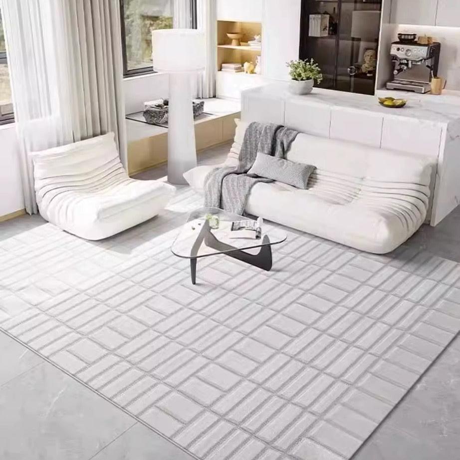 Classic Nordic 3D design Wilton woven carpet (Lz) 