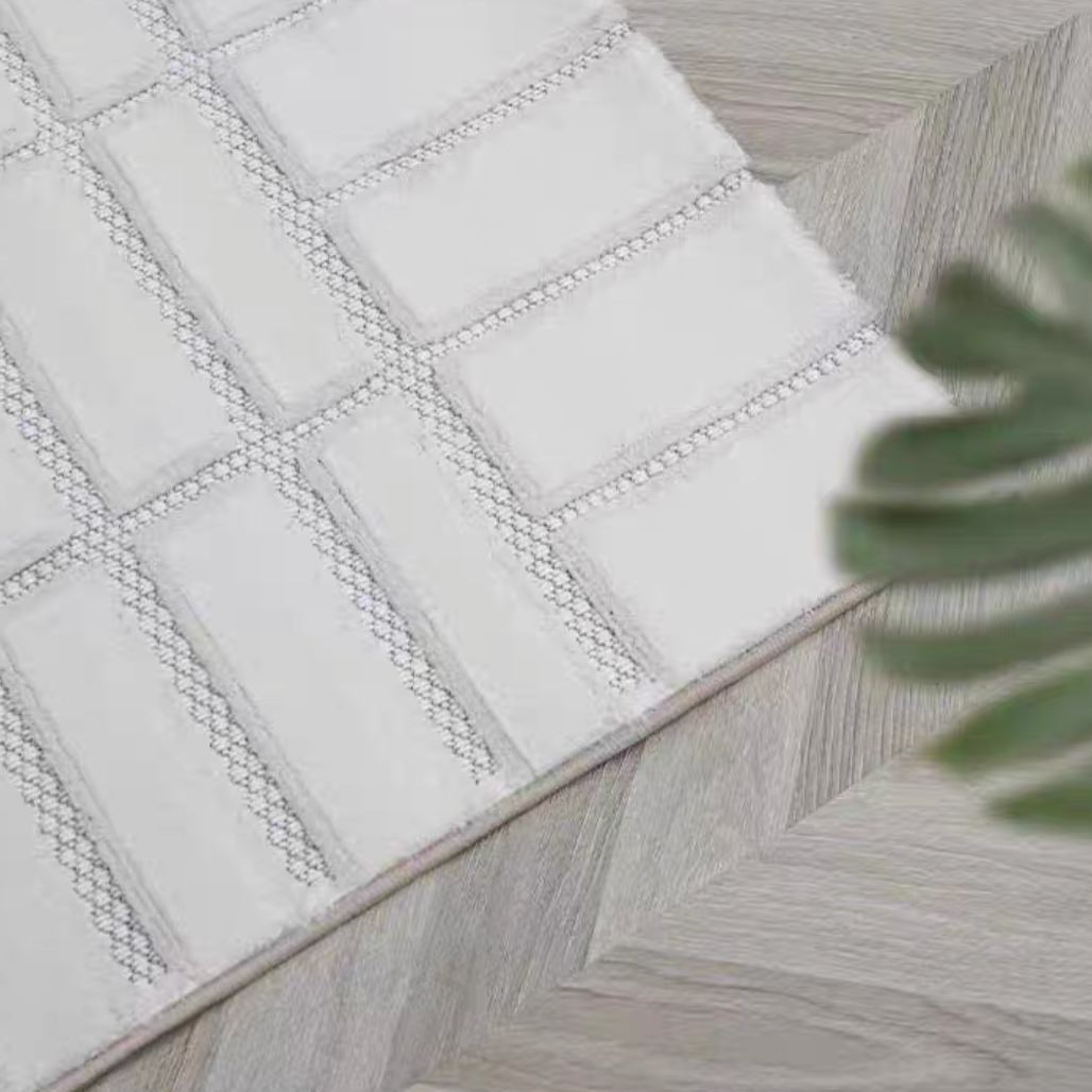 Classic Nordic 3D design Wilton woven carpet (Lz) 