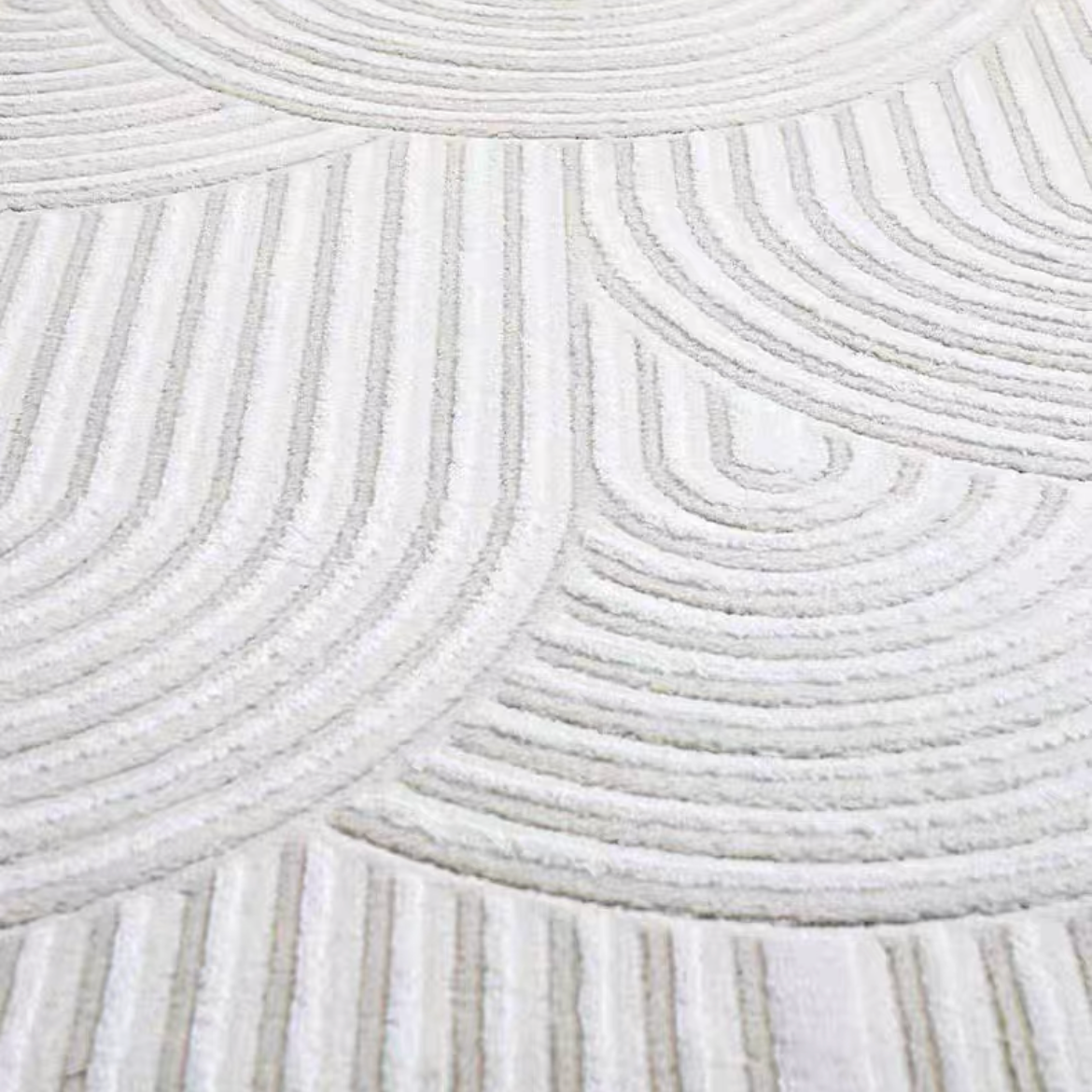 Classic Nordic 3D design Wilton woven carpet (Lz) 