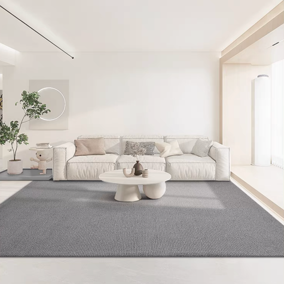 Classic Nordic 3D design Wilton woven carpet (Sophia DG)