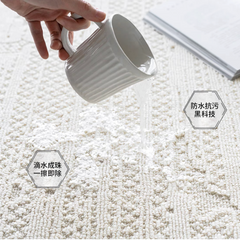Classic Scandinavian 3D design Wilton woven carpet (Faustin) 
