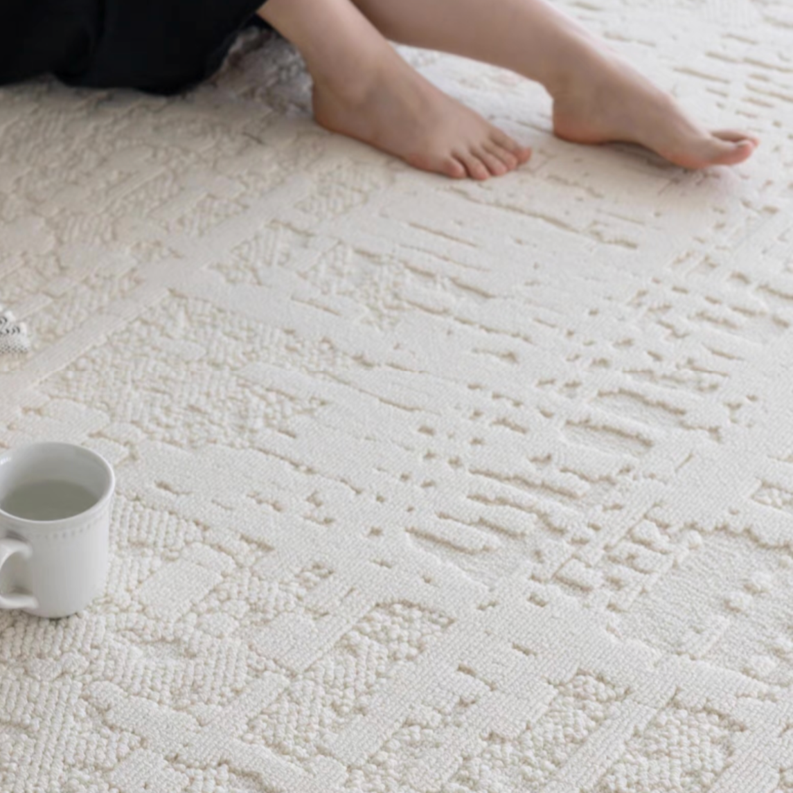 Classic Scandinavian 3D design Wilton woven carpet (Faustin) 