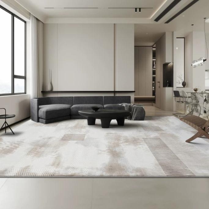 Classic Nordic 3D design Wilton woven carpet (velvet) 