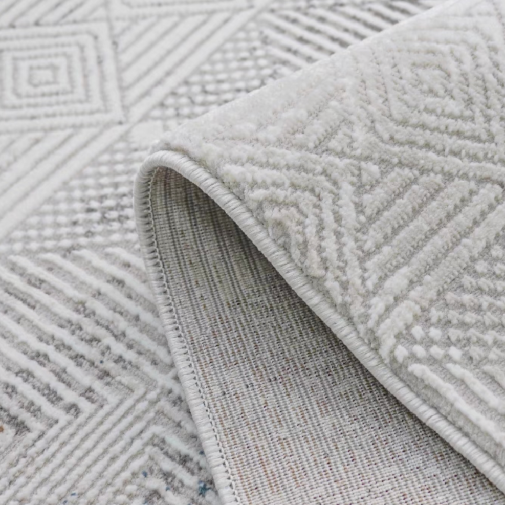 Classic Scandinavian 3D design Wilton woven carpet (lyoness) 
