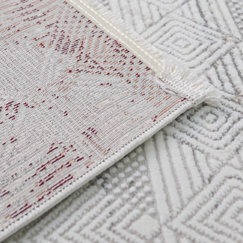 Classic Scandinavian 3D design Wilton woven carpet (lyoness) 