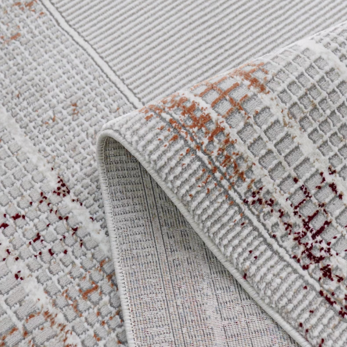 Classic Scandinavian 3D design Wilton woven carpet (lyoness) 