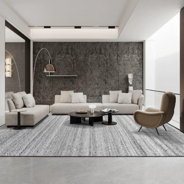 Classic Nordic 3D design Wilton woven carpet (toft)