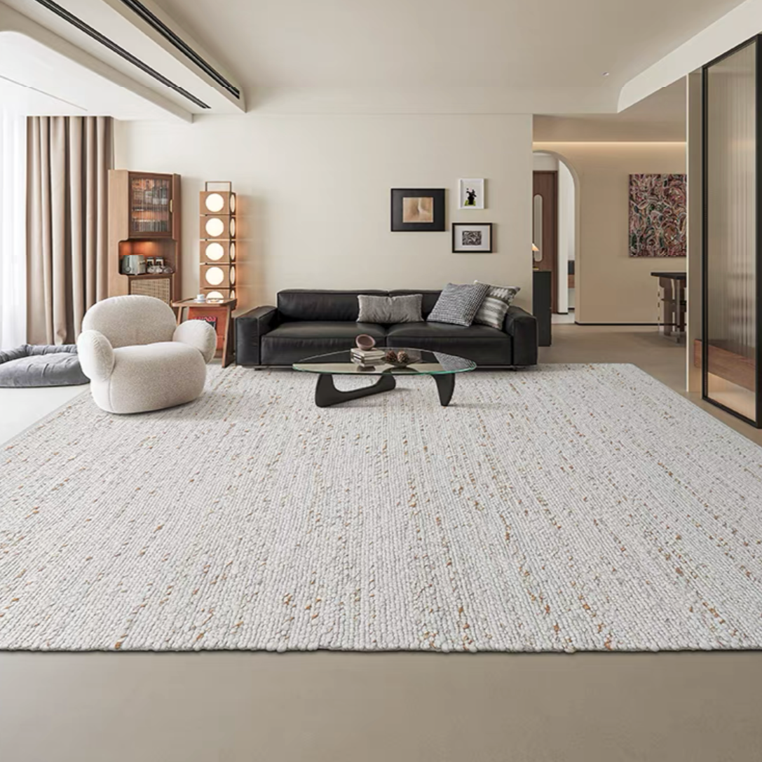 Classic Scandinavian 3D design Wilton woven carpet (CASABLANCA)