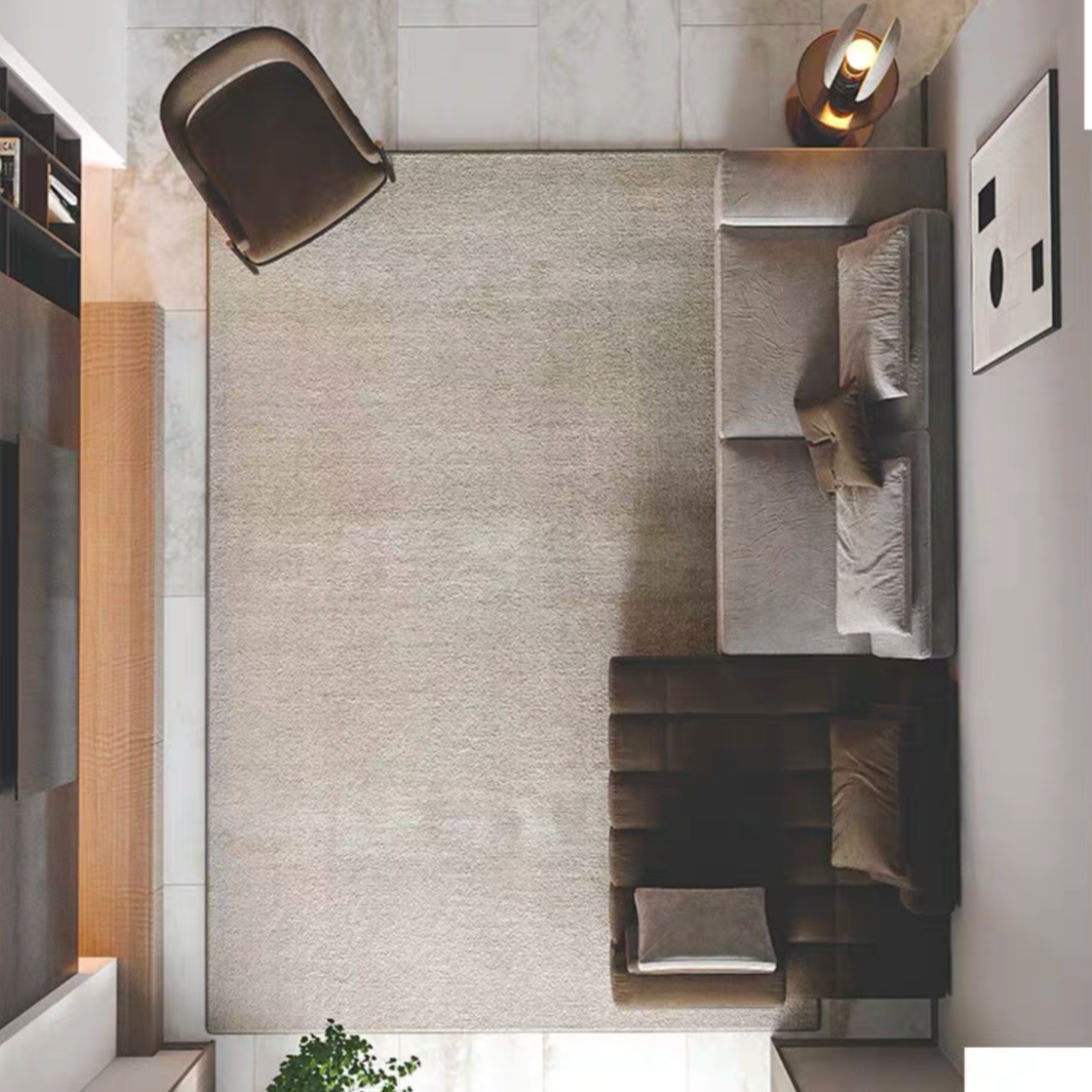 Classic Scandinavian 3D design Wilton woven carpet (Vienna)