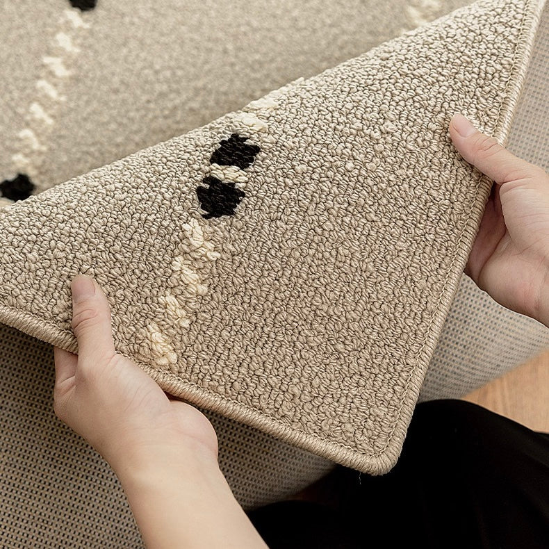 Classic Scandinavian 3D design Wilton woven carpet (Waterproof Carpet-04) 