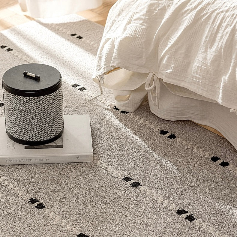 Classic Scandinavian 3D design Wilton woven carpet (Waterproof Carpet-04) 