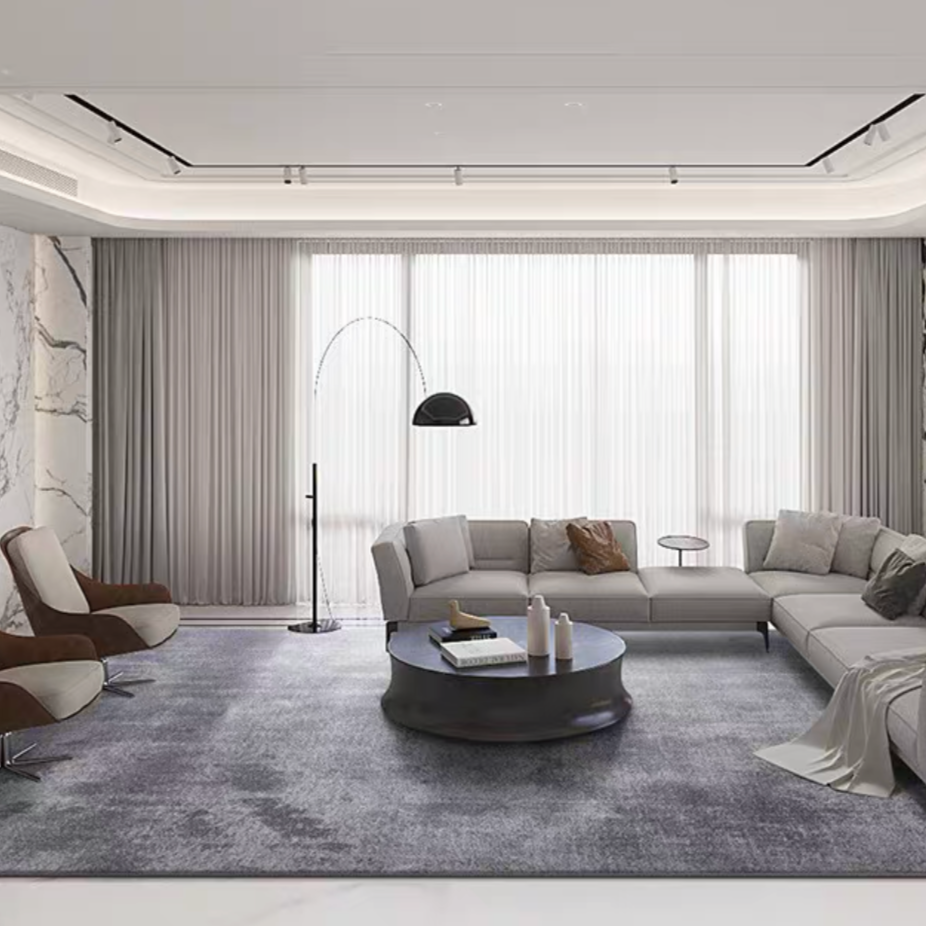 Classic Scandinavian 3D design Wilton woven carpet (Vienna)