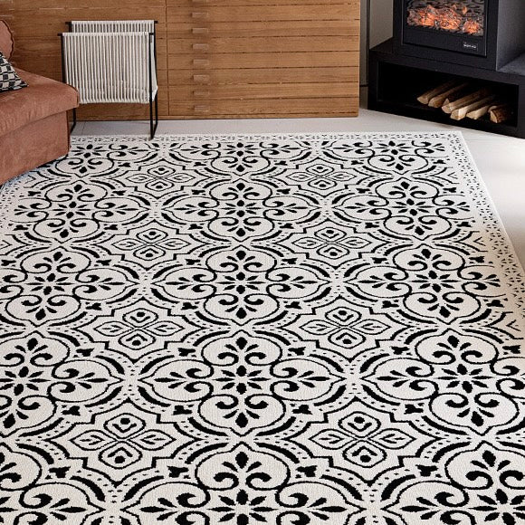 Classic Scandinavian 3D design Wilton woven carpet (Waterproof Carpet-03) 