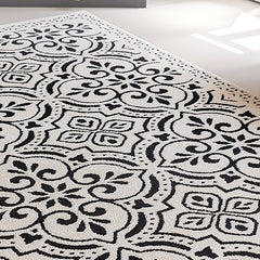 Classic Scandinavian 3D design Wilton woven carpet (Waterproof Carpet-03) 