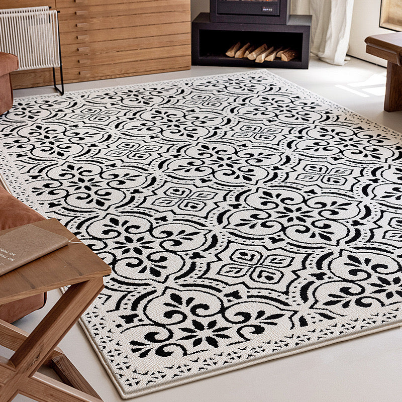 Classic Scandinavian 3D design Wilton woven carpet (Waterproof Carpet-03) 