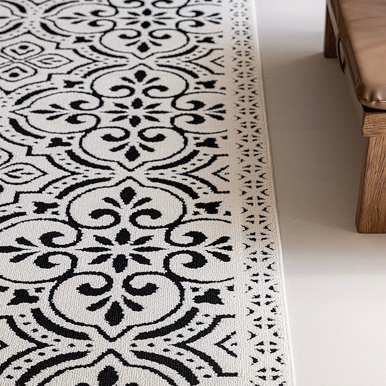 Classic Scandinavian 3D design Wilton woven carpet (Waterproof Carpet-03) 