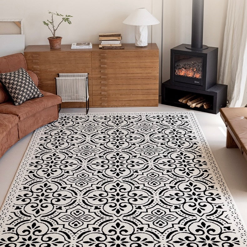 Classic Scandinavian 3D design Wilton woven carpet (Waterproof Carpet-03) 