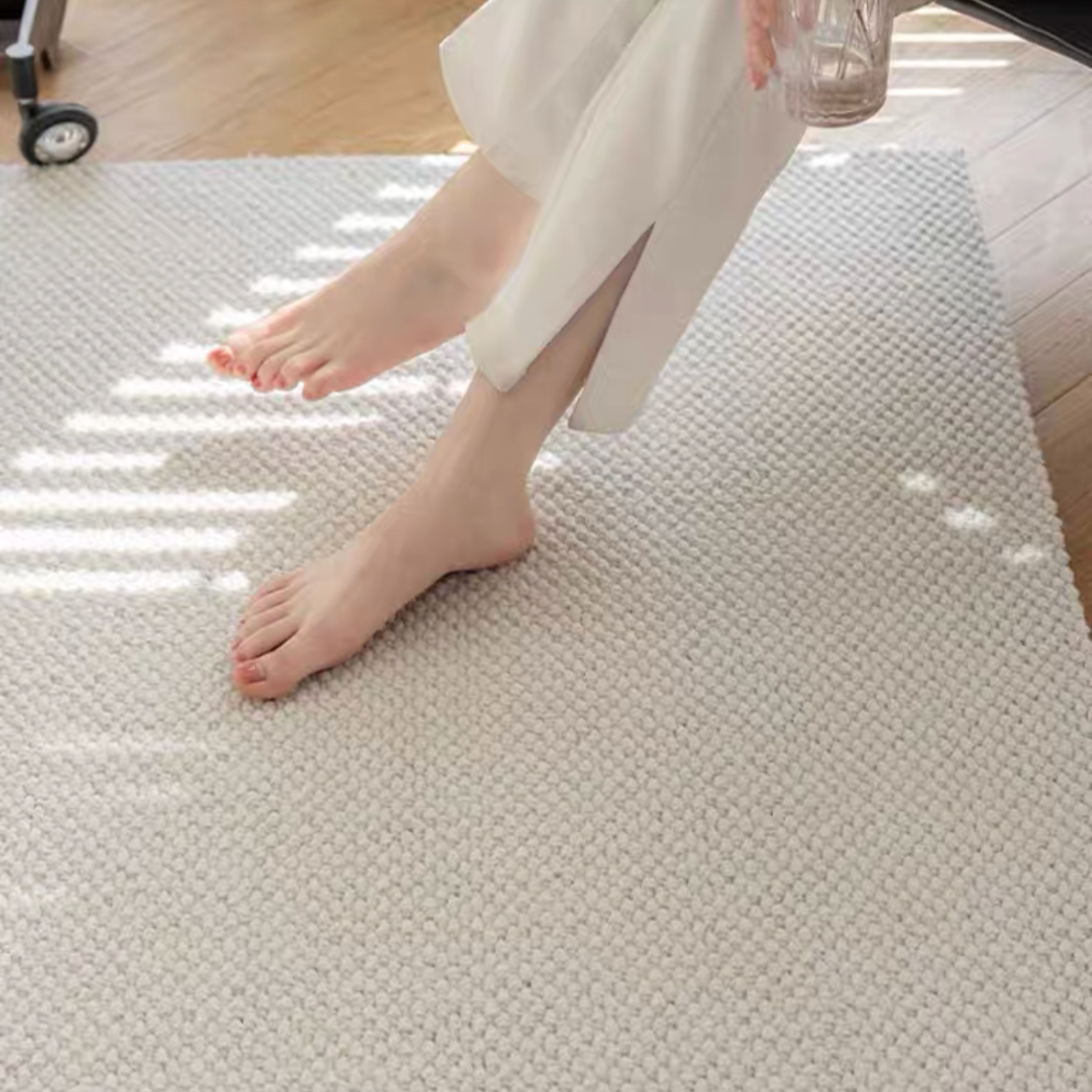 Classic Scandinavian 3D design Wilton woven carpet (Auckland) 