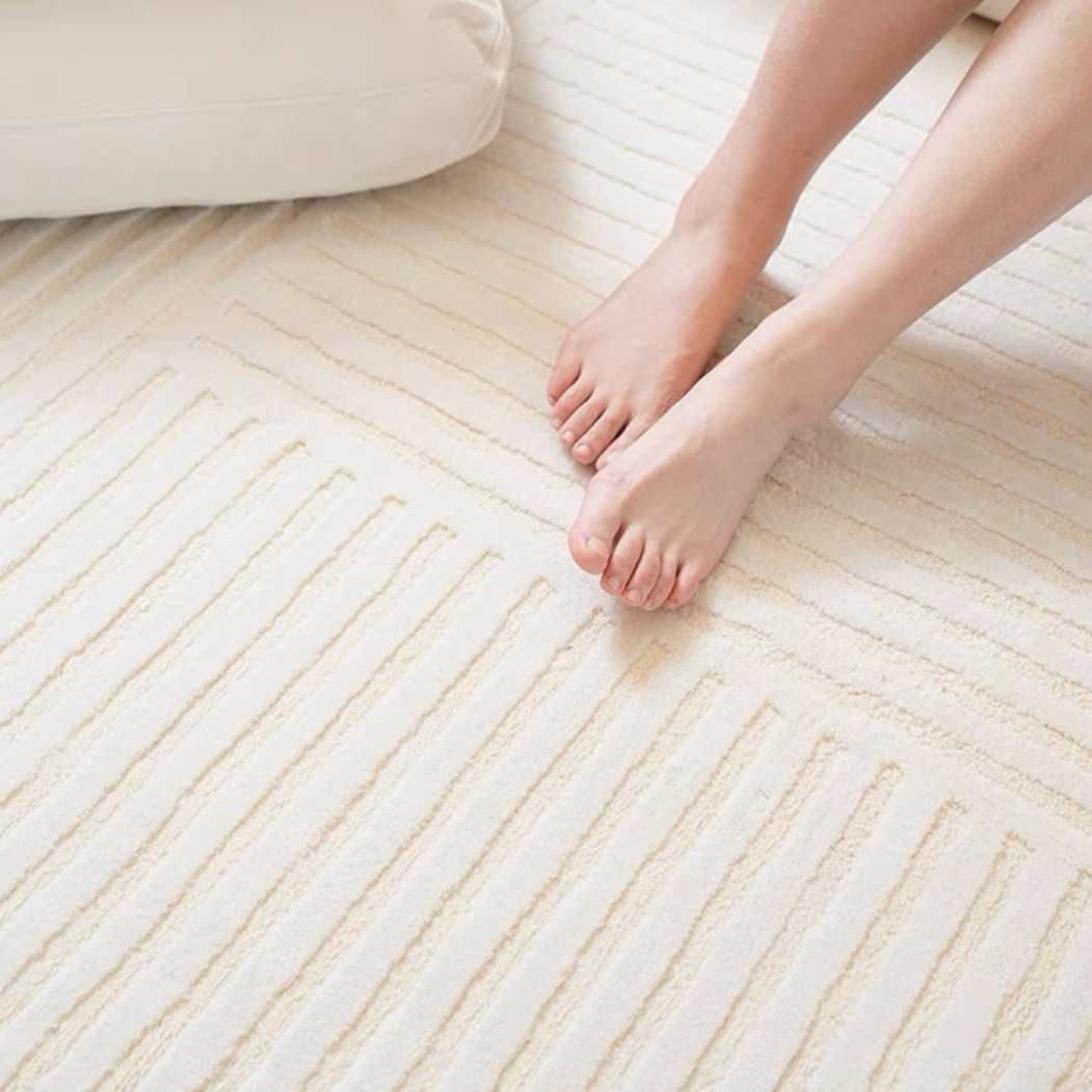 Classic Nordic 3D design Wilton woven carpet (Winnie) 