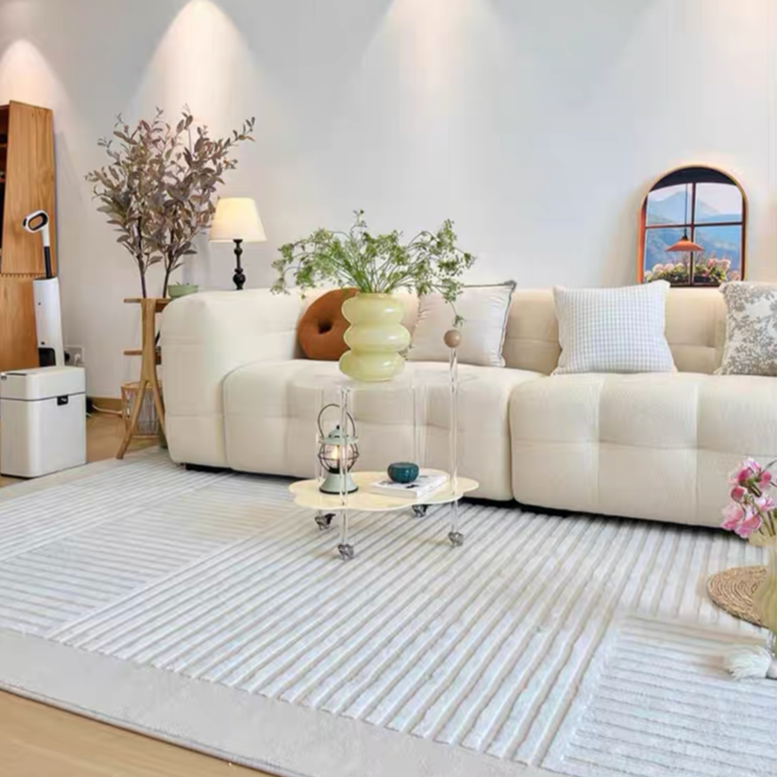 Classic Nordic 3D design Wilton woven carpet (Winnie) 