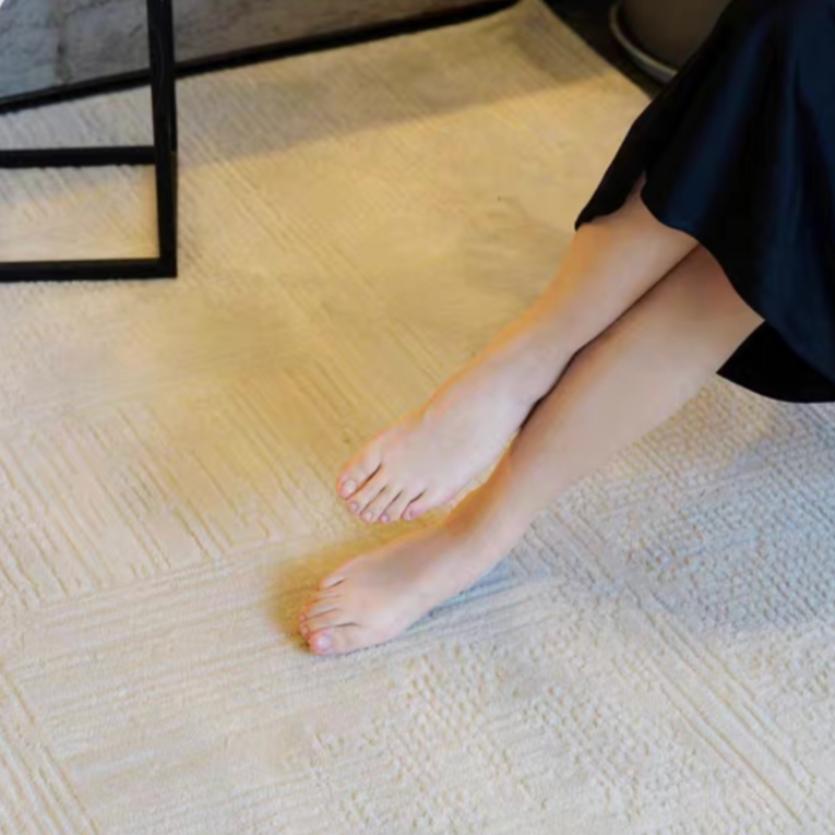 Classic Scandinavian 3D design Wilton woven carpet (Poseidon) 