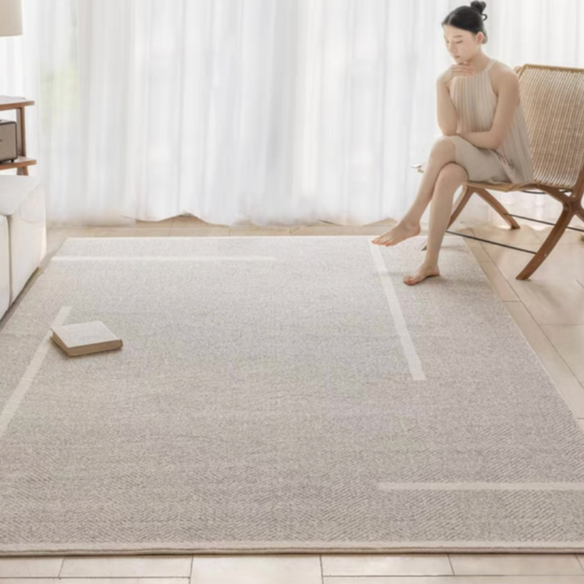 Classic Scandinavian 3D design Wilton woven carpet (Cloud) 