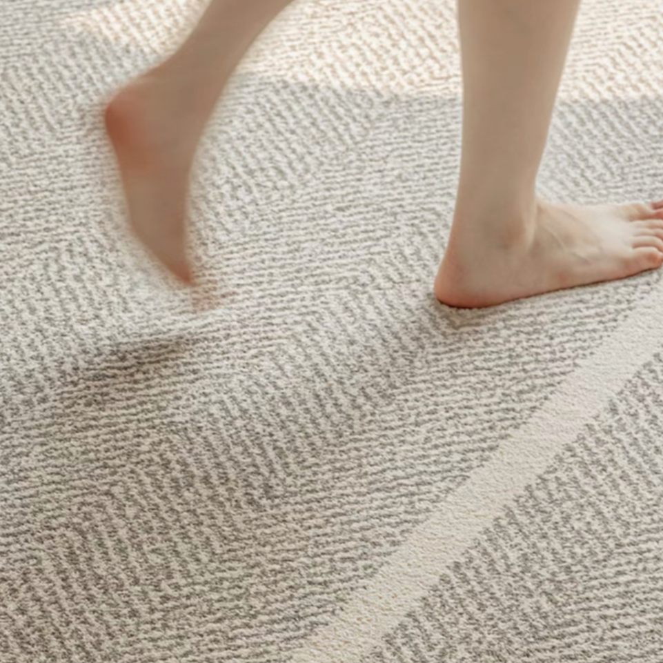 Classic Scandinavian 3D design Wilton woven carpet (Cloud) 