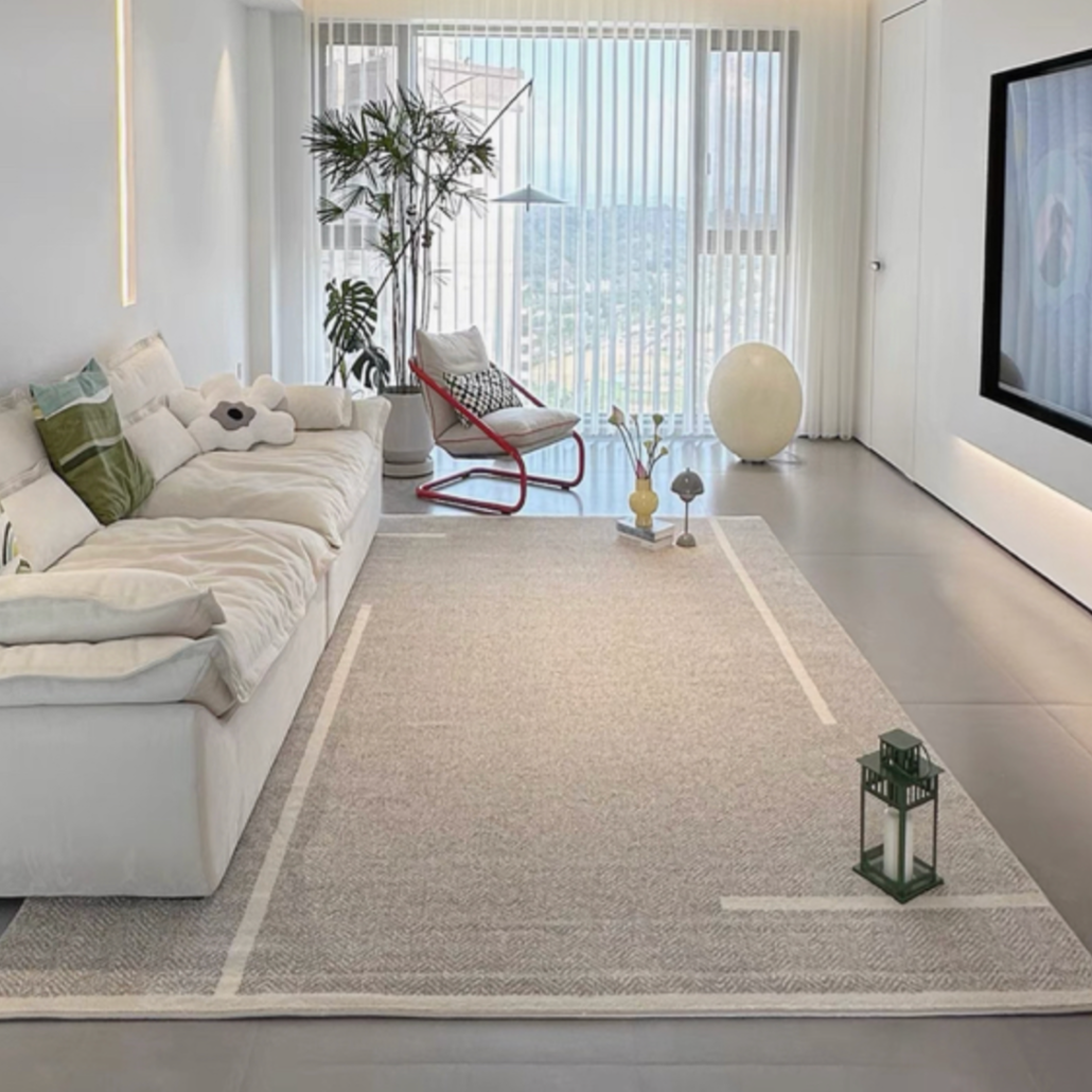 Classic Scandinavian 3D design Wilton woven carpet (Cloud) 