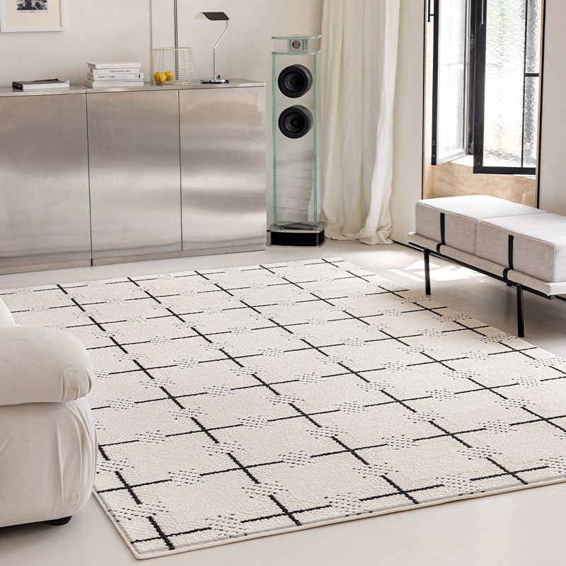Classic Scandinavian 3D design Wilton woven carpet (Waterproof Carpet-18) 