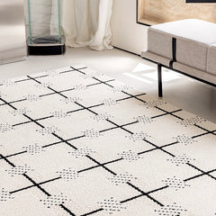 Classic Scandinavian 3D design Wilton woven carpet (Waterproof Carpet-18) 